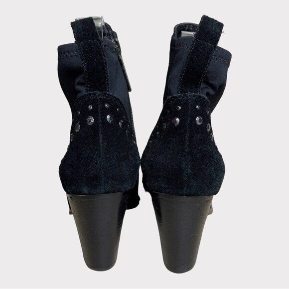 Donald J Pliner Embellished Leather Ankle
Booties Black Women's Size 6.5M - Picture 6 of 6
